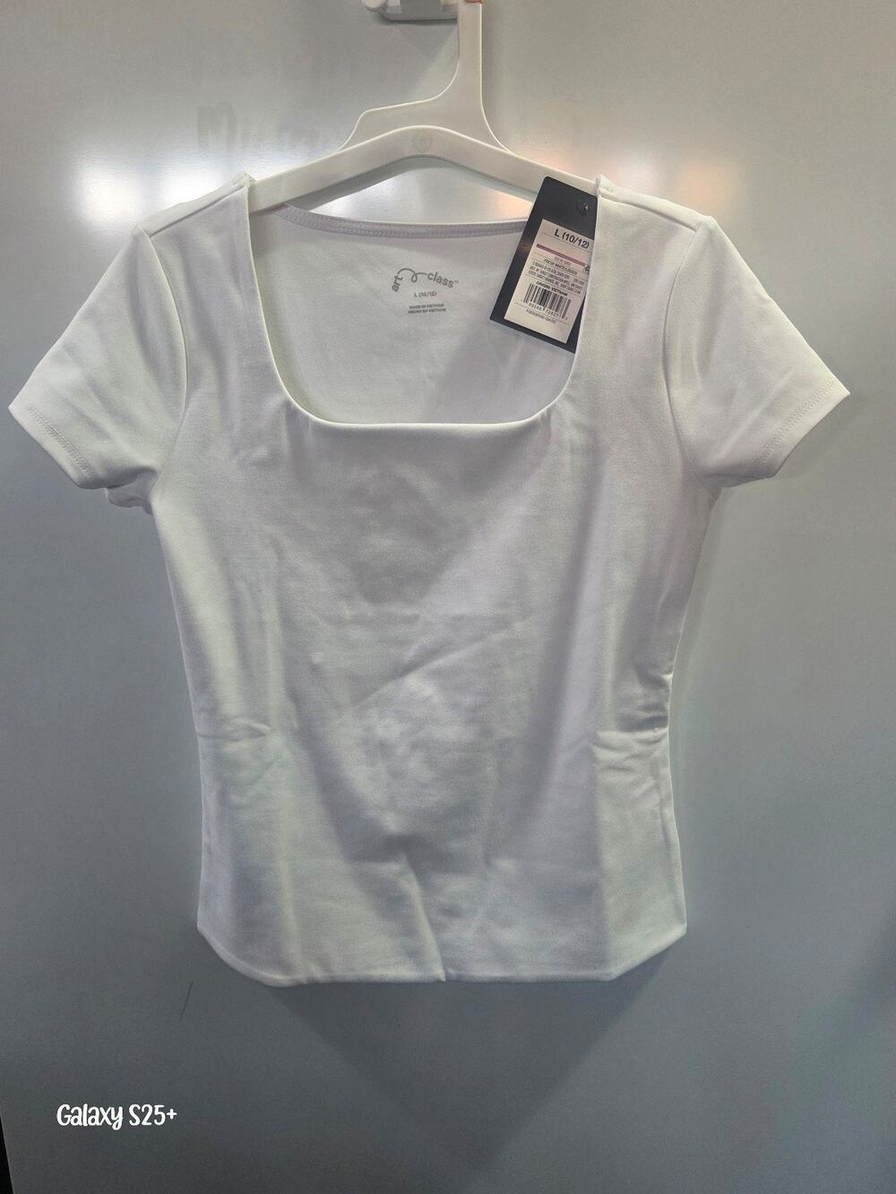 Girls size large (10) art class white shirt